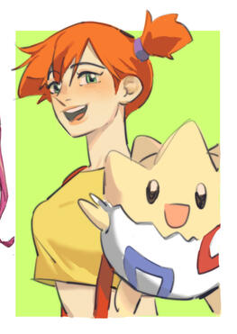 Six Fanarts - Minty and Togepii Six Fanarts - Minty and Togepii